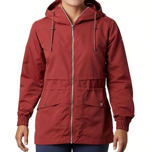 Columbia Sportswear Water Resistant Windbreaker gray Jacket Women's size… - Picture 5 of 6